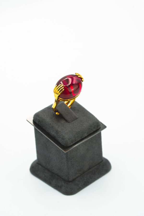 Ruby Hand Ring