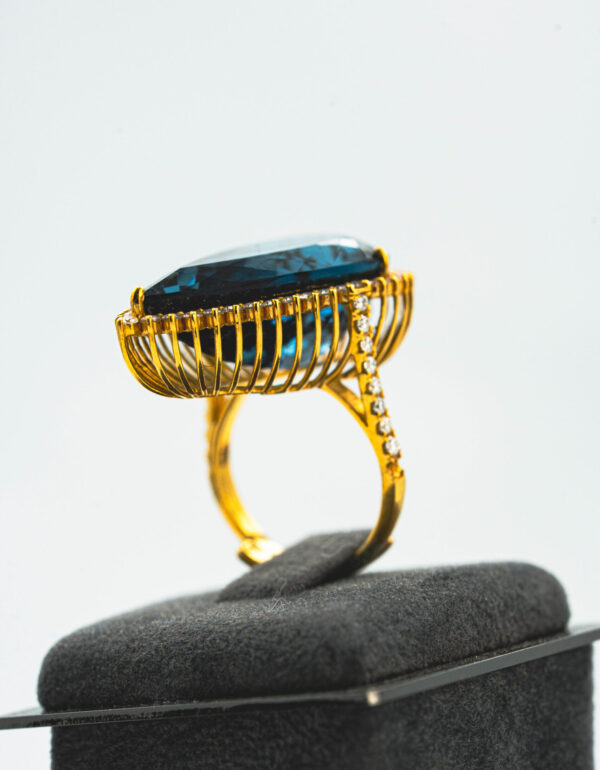 Smokey Topaz Ring