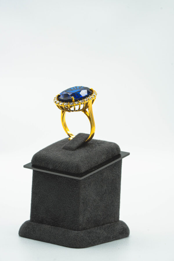 Citrine Round Ring