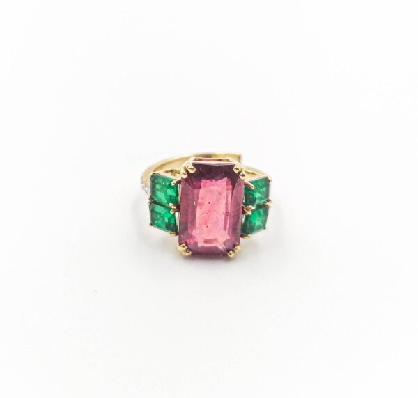 Emerald Ruby Ring