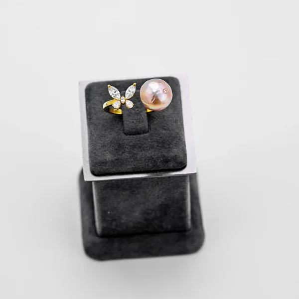 Pearl Butterfly Ring